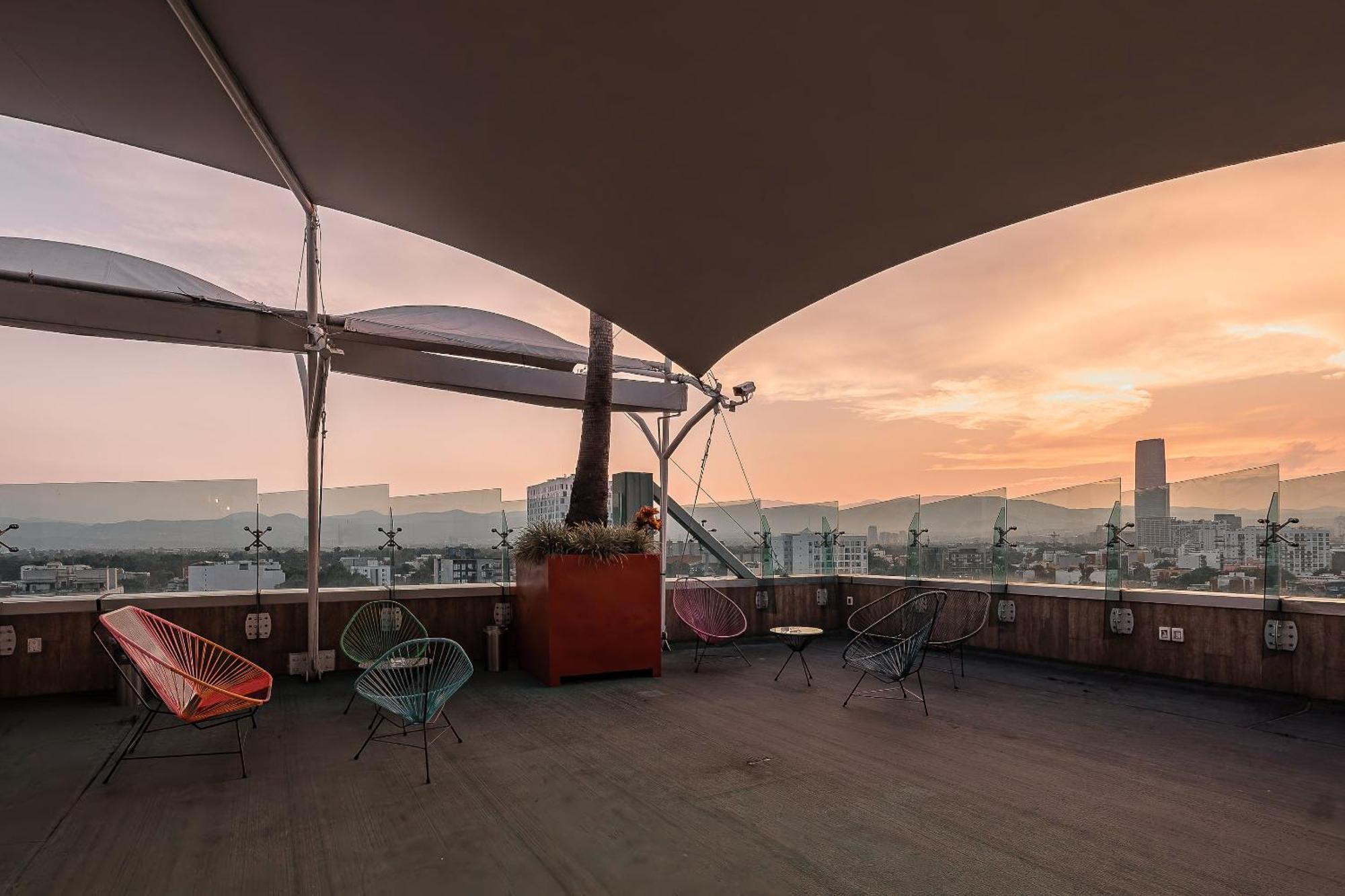 The Jungle Loft Tropical Comfort In A Centric Location With Kitchen Mexico City Exterior photo